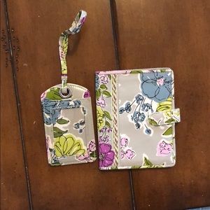 Vera Bradley Passport ID Wallet and Luggage Tag